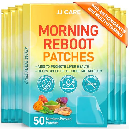 JJ CARE Morning Reboot Patch (Pack of 30, 50)