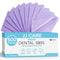 JJ CARE Dental Bibs 13" x 18" (Pack of 125, 250, and 500) - PURPLE