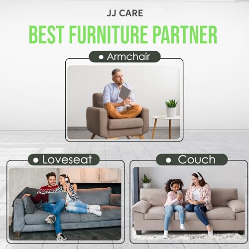 JJ CARE Couch Cushion Support [17 x 72] - Heavy-Duty 6 Folds