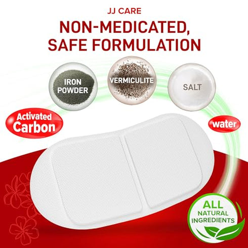 JJ CARE Heat Patch for Menstrual Cramp Relief