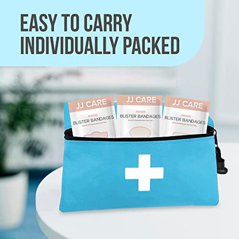 JJ CARE Blister Bandages (Pack of 16, 20)
