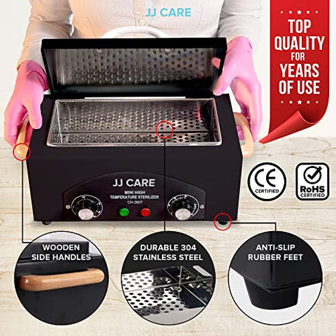 JJ CARE Dry Heat Sterilizer 1.8L - for Metal Tools