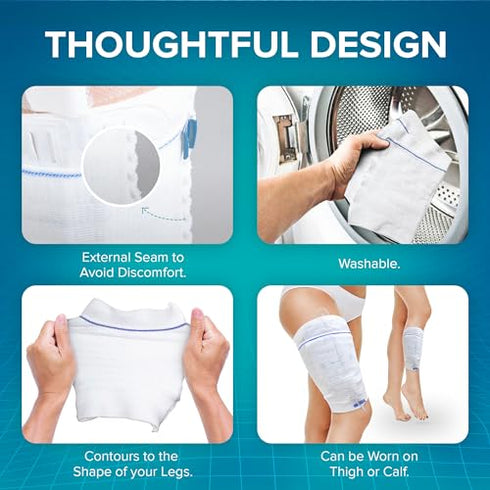 JJ CARE Catheter Bag Holder for Men & Women - (Pack of 2)