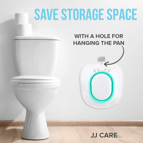 JJ CARE Sitz Bath, Collapsible Sitz Bath for Toilet Seat, Sitz Bath Tub Bundle, Perineum Care Sitz Bath Kit, Sitz Bath Hemorrhoids Treatment, Yoni Steam Seat for Toilet Bowl