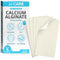 JJ CARE Calcium Alginate Wound Dressing 4x8 (Pack of 5), Sterile Calcium Alginate Dressing, Individually Packed Latex Free Calcium Alginate Gauze Pads, Highly Absorbent Medical Wound Dressing