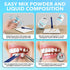 JJ CARE Tooth Repair Kit, Dental Care Kit Repair for Broken Teeth, Temporary Tooth Filling for Broken Chipped Teeth, Missing Teeth, Crown Fillings & Bridges