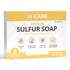 JJ CARE Sulfur Soap for Acne - Pack of 2 Sulphur Soaps, 10% Natural Volcanic Sulphur with 3% Salicylic acid, 4 oz. Sulphur Soap Bar with 100% Lavender Essential Oil for Daily Use