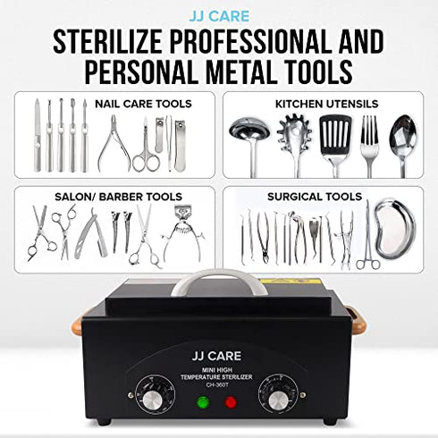 JJ CARE Dry Heat Sterilizer 1.8L - for Metal Tools