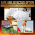 Emergency Fire Blanket 40"x40" with Hooks