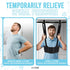 JJ CARE Spinal Decompression Harness, Hanging Upside down Back Stretcher for Lower Pain Relief, Back Traction & Spine Decompression of Bulging, Degenerative and Herniated Disc.