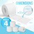 Soft Surgical Tape Pack of 4, 2" x 10 Yds