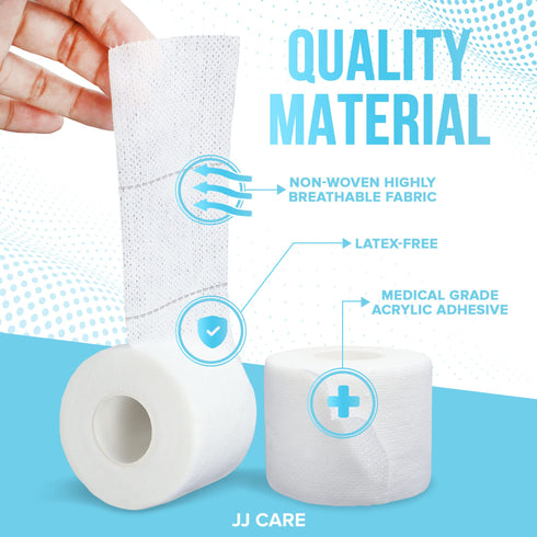 Soft Surgical Tape Pack of 4, 2" x 10 Yds