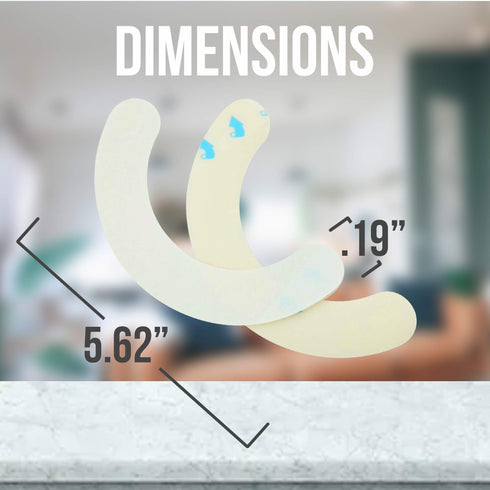 JJ CARE Ostomy Barrier Strips Pack of 20-5.62” Elastic Barrier Strips for Colostomy Bags, Latex-Free Skin Barrier Strips, Hydrocolloid Skin Barrier Strips for Stoma Bags, Waterproof & Moldable