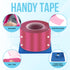 JJ CARE Barrier Film (1500 Sheets) Pink, No Sting Barrier Tape, Protective Tattoo Plastic Wrap, Self-Adhesive Barrier Film Tattoo for Dental, Tattoo, Make Up with Film Dispenser