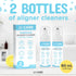 Aligner Cleaner Foam Pack of 2, Lemon