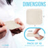 Hydrocolloid Dressing 2x2 Pack of 10, No Border