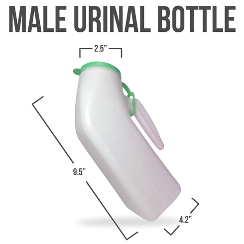 JJ CARE Urinals for Men, Urinal, Urine Bottles for Men, Portable Urinal for Men, Portable Urinal, Male Urinal, Travel Urinals for Men, Urinals for Men Spill Proof