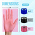 JJ CARE Barrier Film (1500 Sheets) Pink, No Sting Barrier Tape, Protective Tattoo Plastic Wrap, Self-Adhesive Barrier Film Tattoo for Dental, Tattoo, Make Up with Film Dispenser