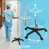 IV Pole Heavy Duty Plastic Base, Chrome