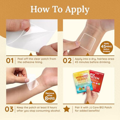 JJ CARE Morning Reboot Patch (Pack of 30, 50)