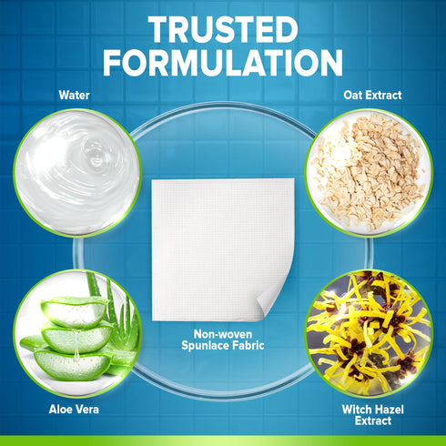 JJ CARE Eyelid Cleaning Wipes 80 PCs, Individually Wrapped Eye Lid Scrubbing Wipes, Moisturizing Eye Wipes for Irritated, Itchy, and Dry Eyes, Hypoallergenic Eye Scrub Cleaning Pads