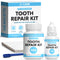 JJ CARE Tooth Repair Kit, Dental Care Kit Repair for Broken Teeth, Temporary Tooth Filling for Broken Chipped Teeth, Missing Teeth, Crown Fillings & Bridges
