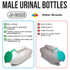 JJ CARE Urinals for Men, Urinal, Urine Bottles for Men, Portable Urinal for Men, Portable Urinal, Male Urinal, Travel Urinals for Men, Urinals for Men Spill Proof