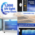 JJ CARE UV Sterilizer 8-Liter Capacity, UV Light 99% Sterilization Killing Efficiency, UV Sterilizer Cabinet for Salon, Spa, Office and At Home Use, Professional Tabletop UV Sterilizer