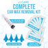 JJ CARE Ear Wax Removal Syringe (Set of 1) 20ml Capacity, Ear Wax Removal Kit, Ear Cleaner Kit, Tri-Stream Ear Syringe Irrigation Kit, Earwax Removal Syringe with 4 Rubber Tips