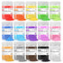 Colored Craft Sand 16.5 lbs, 15 Bottles