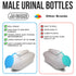 JJ CARE Portable Urinals for Men Spill Proof - Plastic Urine Bottles for Men - Car Travel Pee Bottle Male Urinal for Seniors