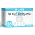 Waterproof Island Dressing Pack of 50, 4"x5"