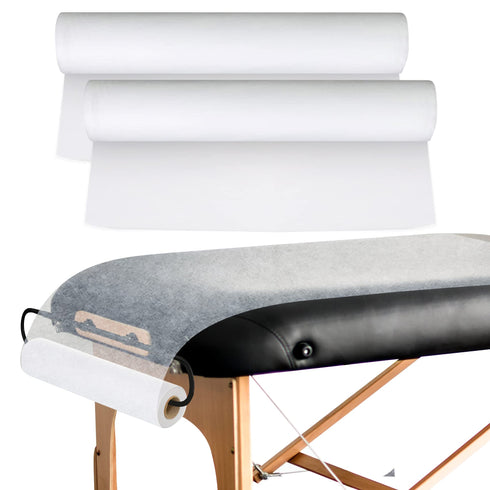 JJ CARE Disposable Massage Table Sheets - 30GSM Thick (24in x 390ft)