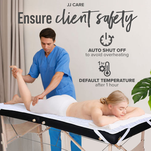 JJ CARE Massage Table Warmer with Overheat Protection, and Massage Table Heating Pad
