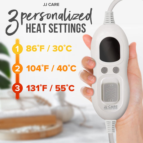 JJ CARE Massage Table Warmer with Overheat Protection, and Massage Table Heating Pad