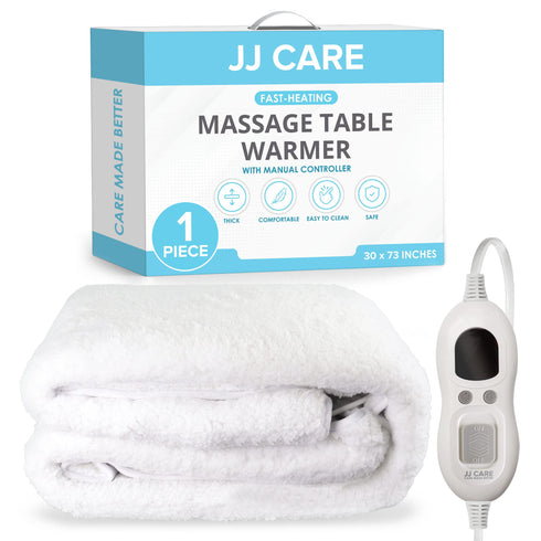 JJ CARE Massage Table Warmer with Overheat Protection, and Massage Table Heating Pad