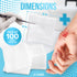 JJ CARE Sterile Gauze Pads (Pack of 100), 12-Ply Cotton Gauze Pads, Individually-Wrapped Sterile Gauze Sponges, 100% Woven, Non-Stick Medical Gauze Pads for First Aid Kit & Wound Care