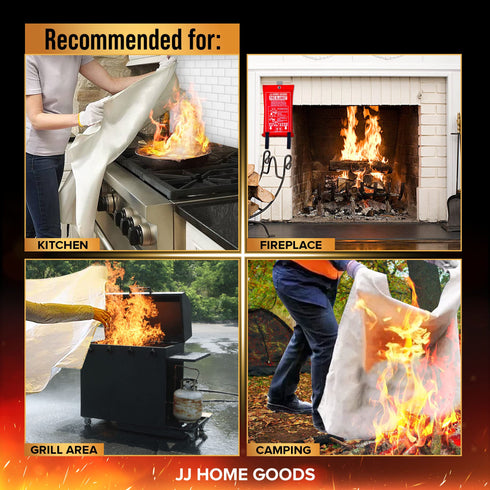 JJ CARE Fire Blanket for Home 40"x40"