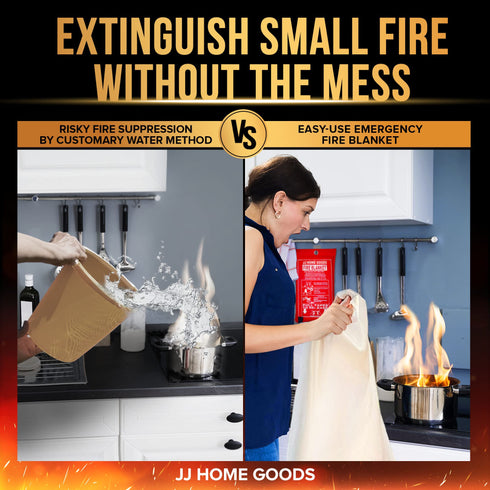 JJ CARE Fire Blanket for Home 40"x40"