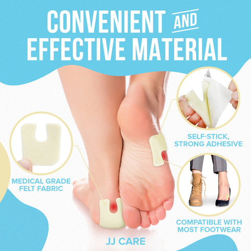 JJ CARE Callus Cushions (Pack of 30, 50)