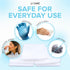 Large Alcohol Prep Pads Pack of 60, 4"x6"