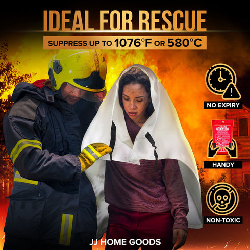 JJ CARE Fire Blanket for Home 40"x40"