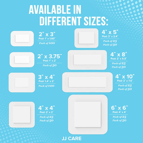 Adhesive Island Dressing - 6" x 6"