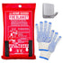 Emergency Fire Blanket 1 Blanket + Gloves + Hook