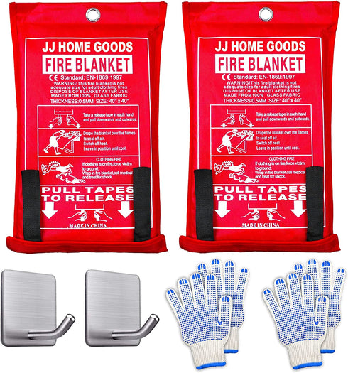 JJ CARE Fire Blanket for Home 40"x40"