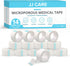 JJ CARE Micropore Tape 1” x 10 Yards - Breathable Paper Tape Medical Use, Latex-Free Paper Surgical Tape, Individually Boxed Paper Bandage Tape Rolls