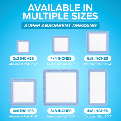 Super Absorbent Dressing - Non Adherent